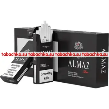 Сигареты Almaz Black Slim Сигареты Almaz Black Slim